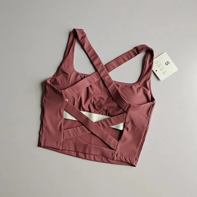 Yoli, Cross Back Sports Bra