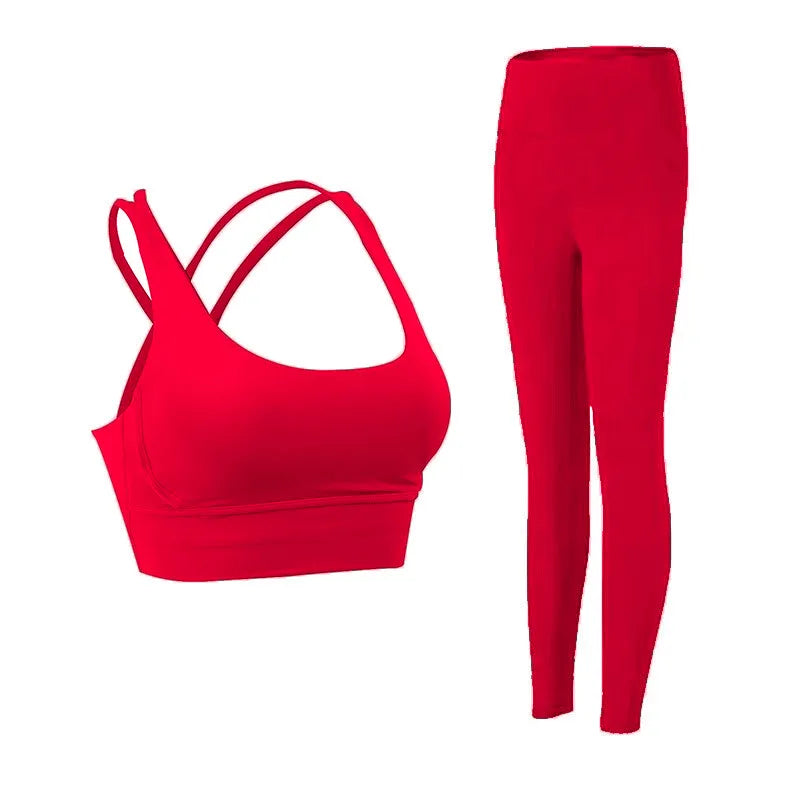 Christa. Criss Cross Activewear