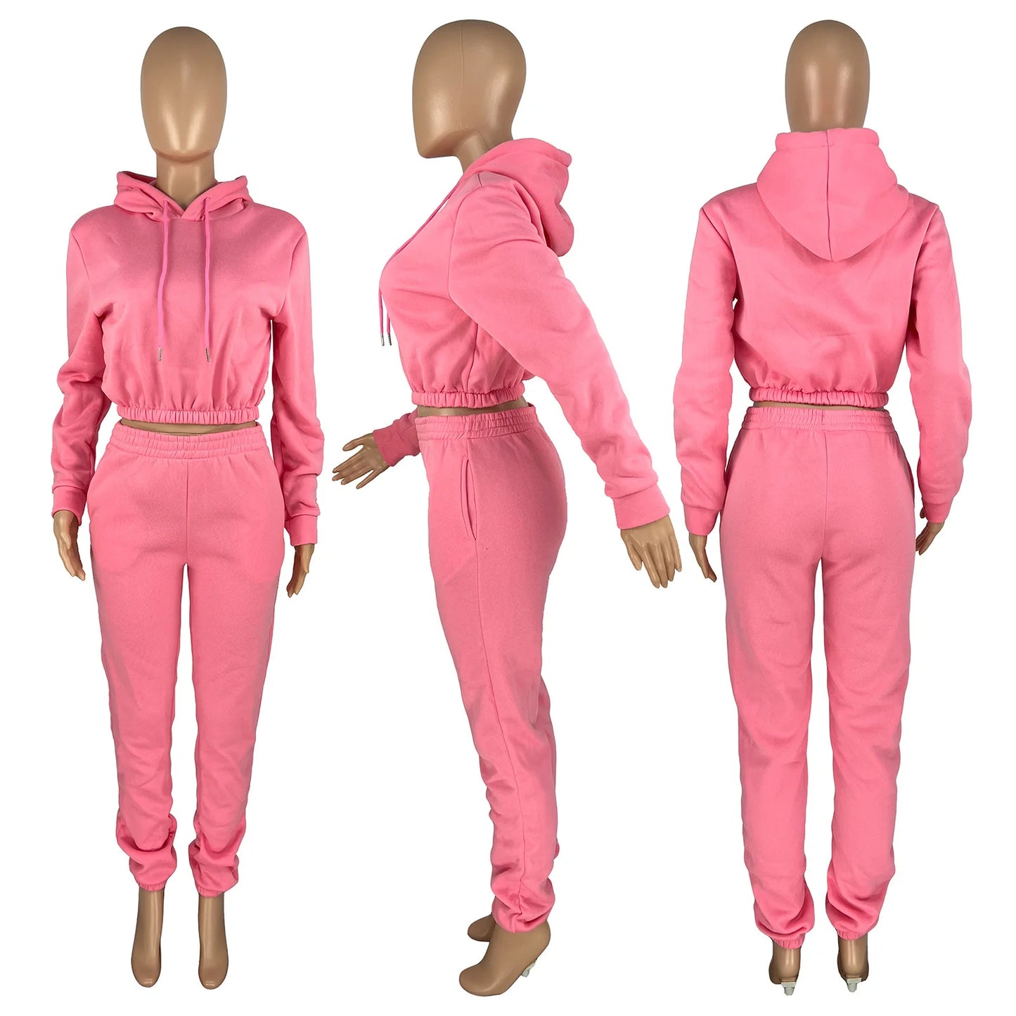 Casey. Crop top Tracksuit