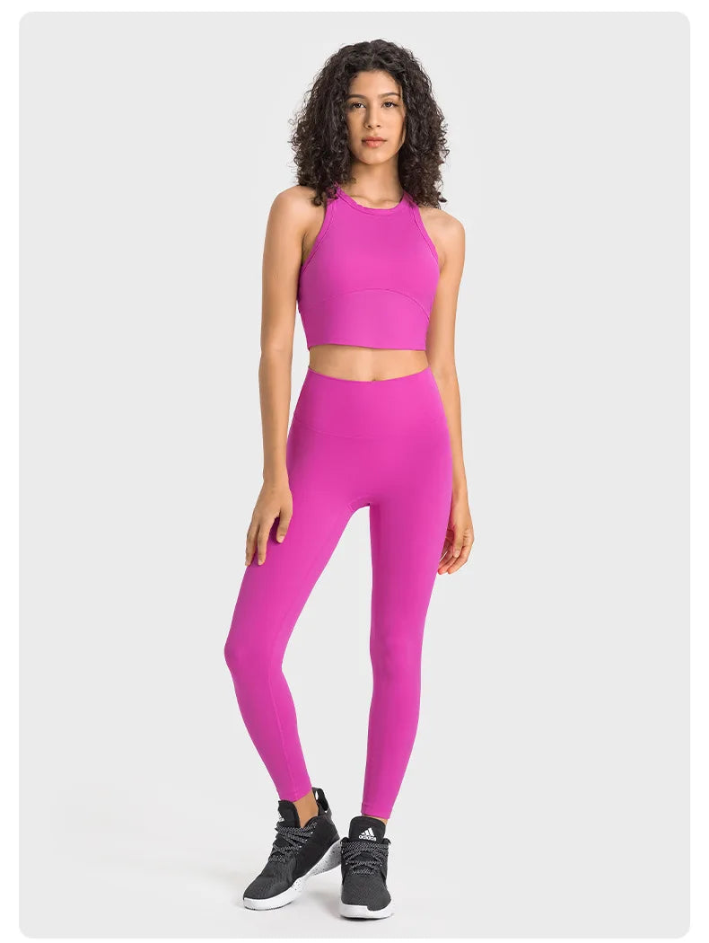 Sarah. Racer Top Activewear Set