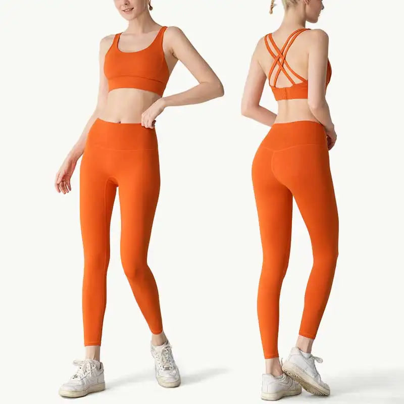 Christa. Criss Cross Activewear