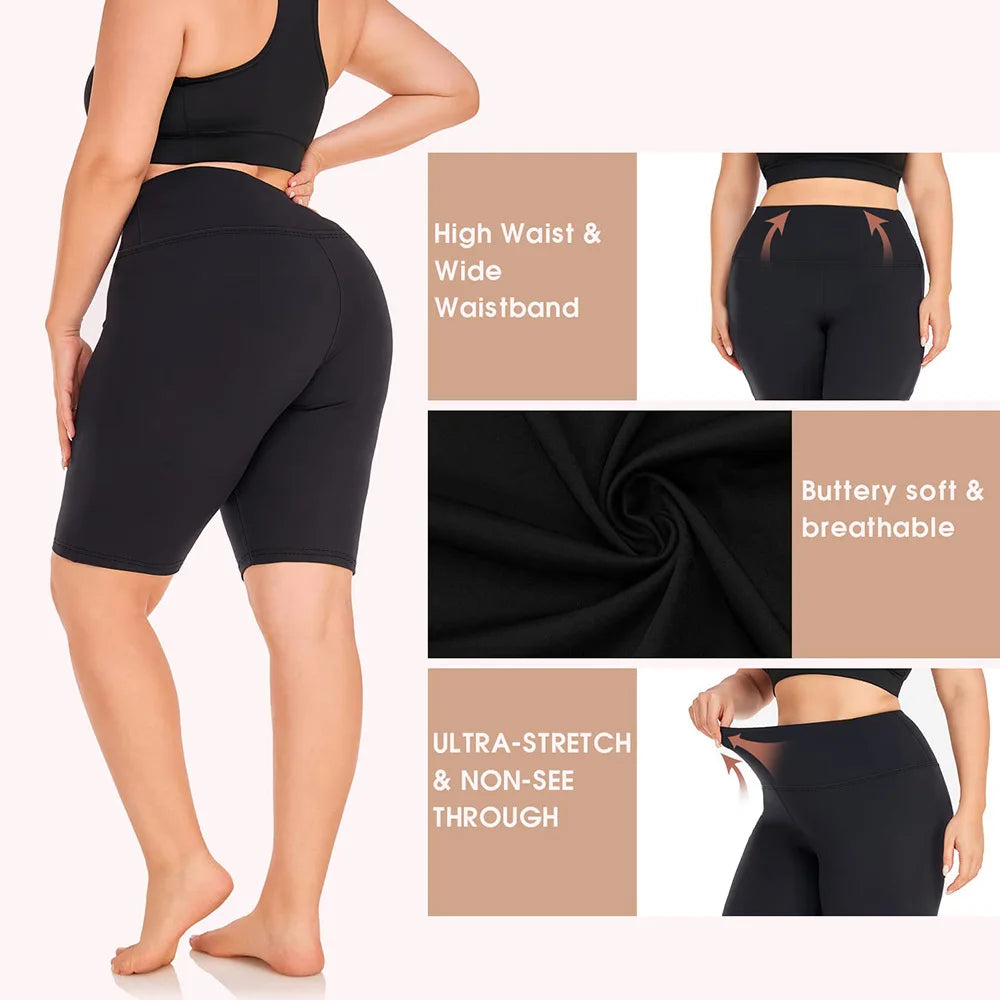 Tracy. Plus Size Cycling Shorts