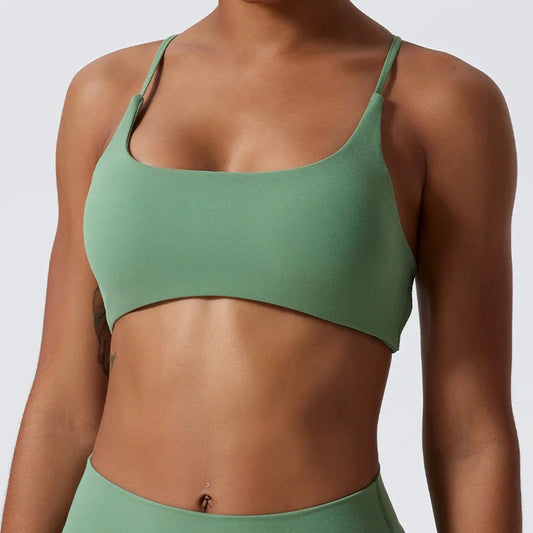 Astrid. Thin Cross Back Sports Bra